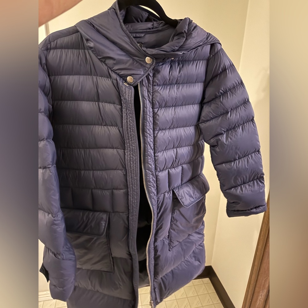 Theory Women’s Navy Puffer Jacket